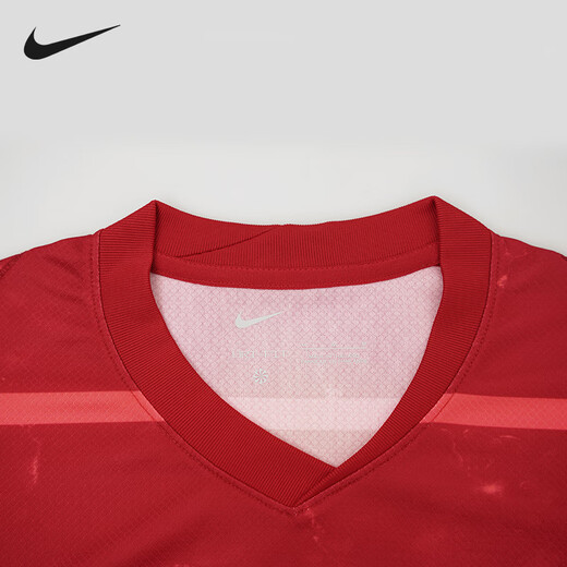 Nike Tianlang Football Nike 25. Chinesische Superliga Chengdu Rongcheng Home Jersey Kurzärmeler Fußballanzug HM6166-687 Red #HM6166-687 XL