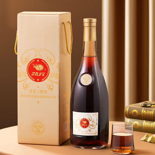 勃元【1瓶顶6瓶】烟台三鞭酒正宗动植物浸泡6斤大瓶装滋补养生酒 32%vol 3L 1瓶 【16种动植物浸泡】