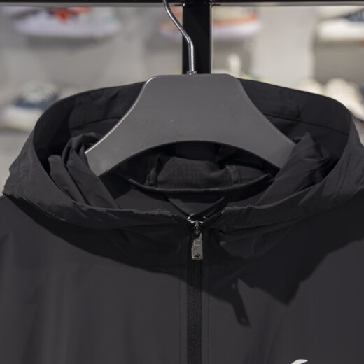 
Li Ning sports windbreaker 2025 new running series men's reflective ice-sensing comfortable sunscreen jacket AFDV249 AFDV249-1 black XL