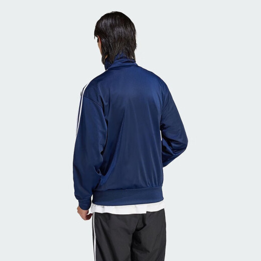 阿迪达斯 （adidas）YY胜道体育 三叶草男子经典三条纹立领运动开衫外套 IR9893 均码 2XS