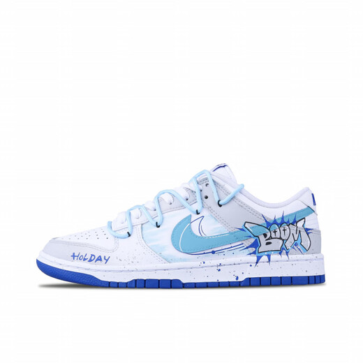 耐克（NIKE）定制球鞋  dunk 休闲日记 做旧高街 复古美式 板鞋DV0831-104 DD1391-100 牛仔 定制球鞋不退不 40.5