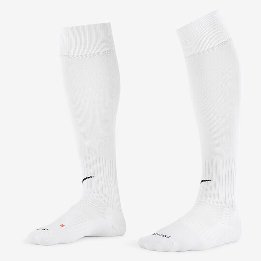 Nike NIKE basic long white non-slip wear-resistant breathable football socks SX4120-101 M (24-26cm)
