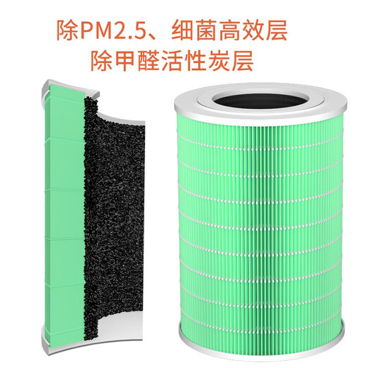 Siborun is suitable for Mijia Xiaomi air purifier filter element 1/2/3/2s/Pro/4/5th generation filter element to remove haze, aldehyde, odor removal, and bacteria removal filter