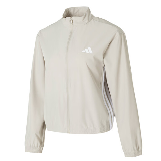 
Adidas women's sports suit 25 spring new comfortable breathable woven windproof jacket jacket loose trousers two-piece set JE6173+JI8313 S