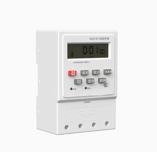 Shi'an time-controlled switch fully automatic microcomputer 220v street light timer switch controller KG316TA 220V (small size)