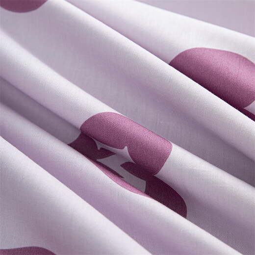Mercury Home Textile lit quatre pièces Ensemble 100% coton de coton coton pur litière quatre pièces kit de litière en coton complet couvercle de courtepointe amour est unique