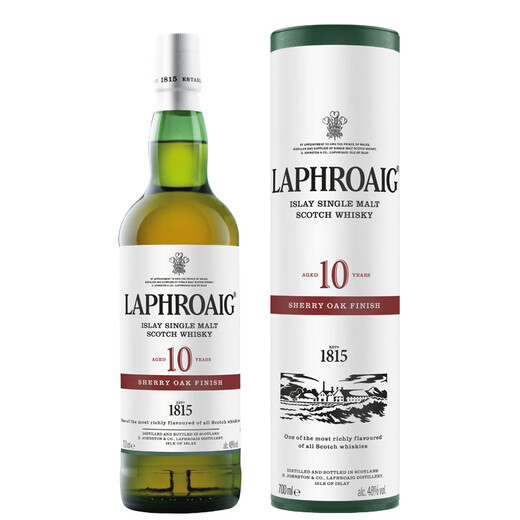
Laphroaig Laphroaig 10 years Shirley barrel single malt whiskey 48 degrees foreign wine 700ml * 1 bottle