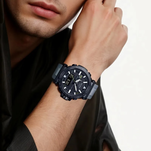 卡西欧（CASIO）PRW-6600YB-3/6621/6900Y-1/6611/61Y-1B光能电波登山手表 PRW-6620YFM-1