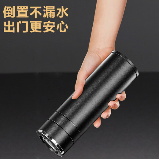 Lingxi Yuwu’s birthday Father’s Day gift thermos for father, boy, lady, friend, husband, water cup, employee custom lettering logo 316 stainless steel water cup lettering + gift box 600ml