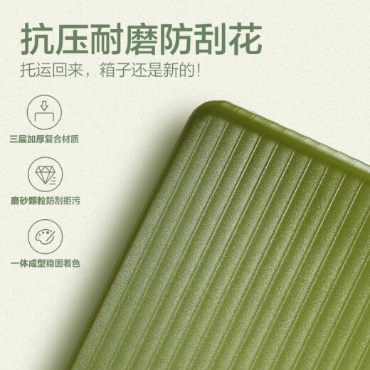爱华仕耐磨防刮防撞大容量拉杆箱商务出行旅游结实耐用行李箱登机箱 磨砂银色-大容量可扩展6628 20英寸