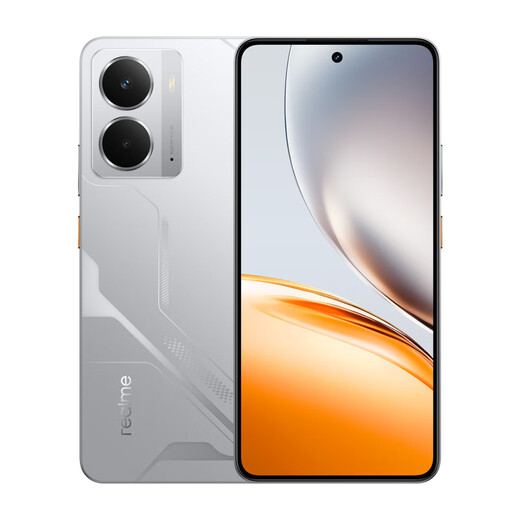 Realme (Realme) [National Subvention] Realme Neo7x Viertes Generation Snapdragon 6 Performance Core 6000mAh Langer Akku Long Battery Smart 5G Gaming Mobile Neo7x Silberflügel Mecha 12 GB 512 GB Offizieller Standard