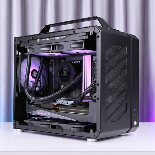 Gigabyte R7 9800X3D/RTX5080/5070Ti graphics card desktop assembly computer game small console Mechanical Master C28 small sugar cube portable mini configuration optional 5 9800X3D/32G/1TB/5070Ti