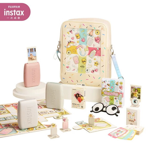 Polaroid mini link3/link2 portable mobile phone photo printer Mini Link3 rose powder-Happy Dimensional Upgrading Package Official standard + 10 photo paper