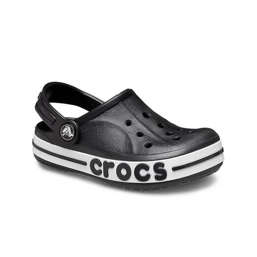 Crocs Bey Kaluban Children's Cave Shoes Chores de plage Chaussures garçons et filles Booths Slippers / 207018/207019 Black-001 35 (215 mm)