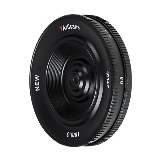 Seven Craftsmen Sony fixed focus lens E mount black 18mmF6.3 mirrorless lens second generation upgraded version suitable for a7m4 zv-e10 second generation a7c2