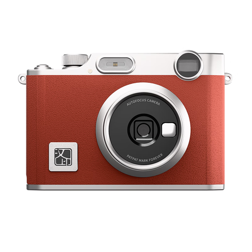 Hanyin Z3 instant camera red mini portable mobile phone high-definition photo printer directly prints photos for home students, children and ladies digital camera gift