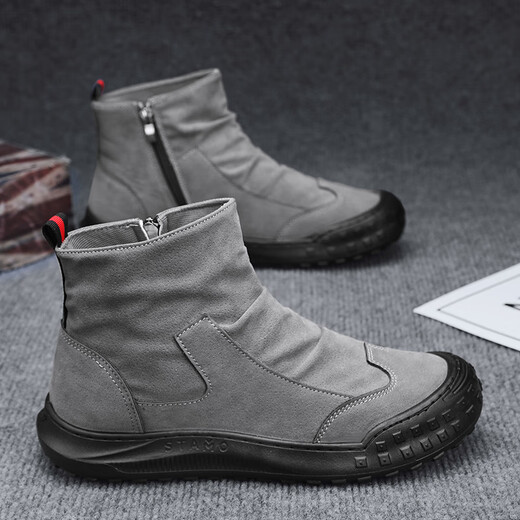 Changxiang Huili Herrenschuhe, wasserdichte und rutschfeste Arbeiten im Frühjahr und Sommer, Arbeit und Arbeit auf dem Baustand, leichte Arbeitschuhe für Männer, Sportschuhe, Martin-Stiefel, Khaki 40