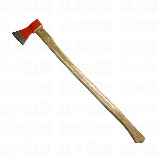 Tactical Nation 90cm Fire Fighting Axe, Unedged, Forest Fire Protection and Demolition Tools, Hardware Tools, Carbon Steel Taipei Ax