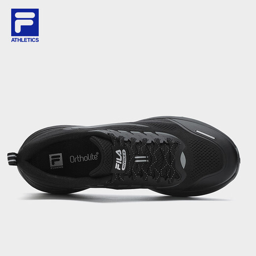 斐乐 斐乐官方男鞋NUVOLE 3 RUN路跑鞋男2025夏新款柔云3运动跑步鞋男 黑-BK 42