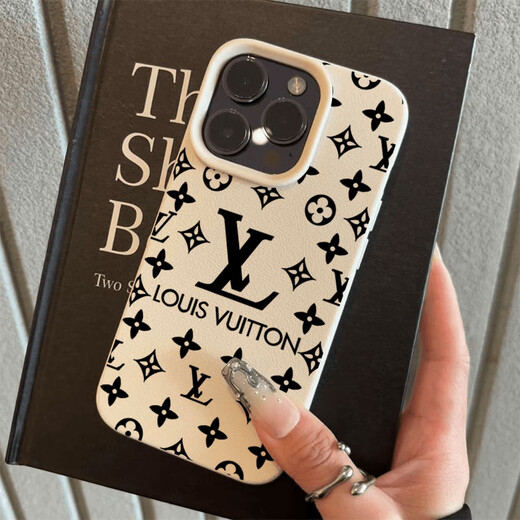 红苹果 RED APPLELXV适用苹果15promax手机壳新款iphone14感13pro皮纹12潮牌11英文 原皮纹-沙粉色-TDL潮牌LXJ15673 iPhone16pro