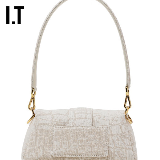 
JACQUEMUS IT Women's Shoulder Bag Underarm Bag New Retro Textured Flip Bag Crossbody Bag 3881JK IVX/Beige F