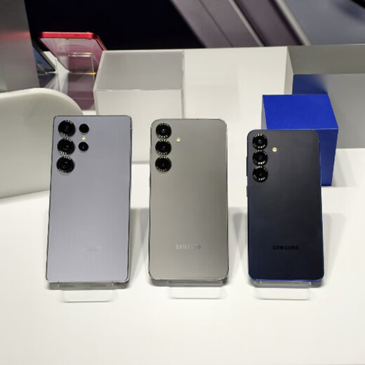 Samsung Galaxy S25 S24 Ultra series new 6.8-inch large screen flagship mobile phone S25 Ultra Titanium matt gray 12GB+256GB Hong Kong and Taiwan version + store warranty