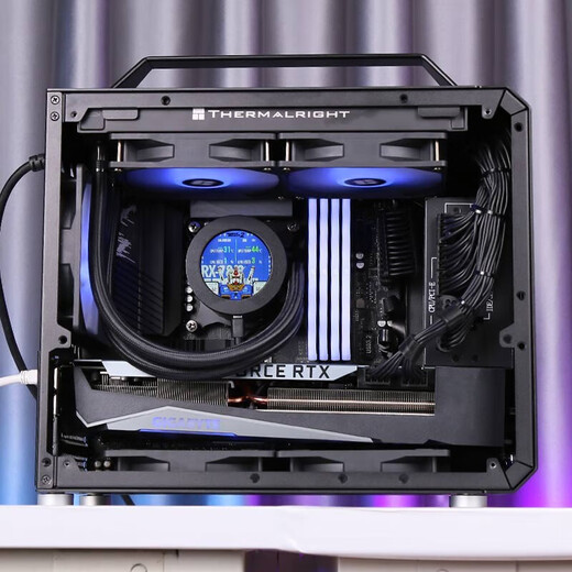 Gigabyte R7 9800X3D/RTX5080/5070Ti graphics card desktop assembly computer game small console Mechanical Master C28 small sugar cube portable mini configuration optional 5 9800X3D/32G/1TB/5070Ti