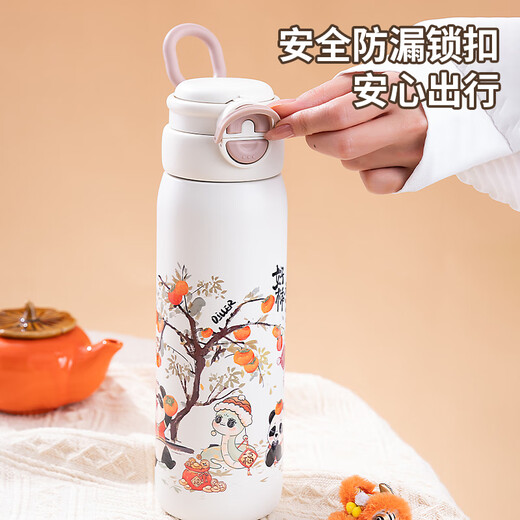 Dilebeer Good Persimmon Casting New High-Pretty Girl Gift Customization Company Annual Meeting Geschenk Praktische Souvenirs Casting Good Persimmon Casting [Support Group Purchase Customization] 650ml