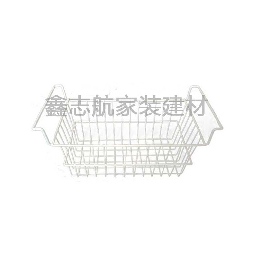 Cesta de almacenamiento de congelador CLCEY Cesta de frutas Freezer Rack de almacenamiento de almacenamiento Cesta de acero inoxidable Canasta de colgantes 766 6189 Longitud 56 Ancho 22 (dos uno)