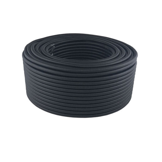 PE plastic corrugated hose guard pipe PP threading hose PA nylon flame retardant pipe wire cable sleeve pipe PE thickened AD80 inner diameter 691 meters price