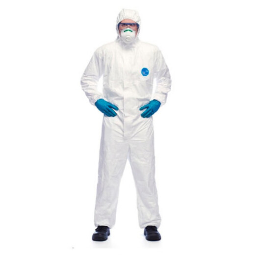 Sweet Miaomiao DuPont Tyvek1422a/Chem200/5xert/8J Chemical One Piece Protective Ropa Tyvek800J M