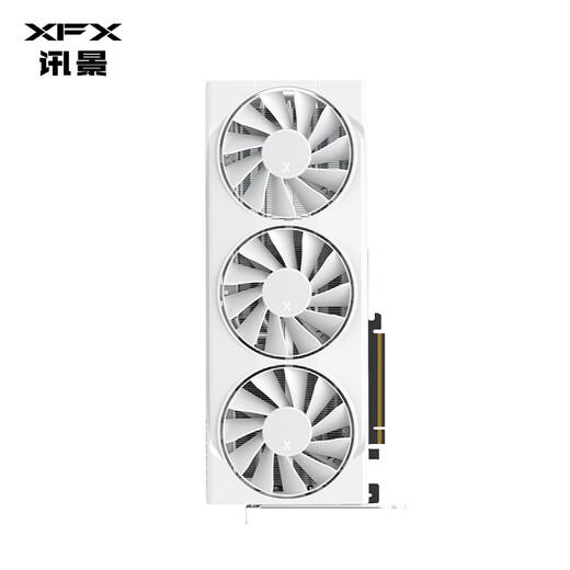 XFX AMD RADEON RX 9070 Snow Wolf 16GB White New E-Sports Game Design Intelligent Learning Desktop Computer Independent Graphics Card