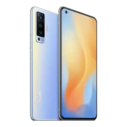 Vivo X50 Second-Hand Mobile Telefon 5G Mobiltelefon Qualcomm Snapdragon 765G Ultra-Photosensitive Nachtkamera Full Netcom 5G Mobile Blue Blue 8+128G (Gesichtserkennung) 95 Neues Full Netcom 5G kostenloser Ladegerät Mobile Handy Hülle ein Jahr verlängert Versicherung