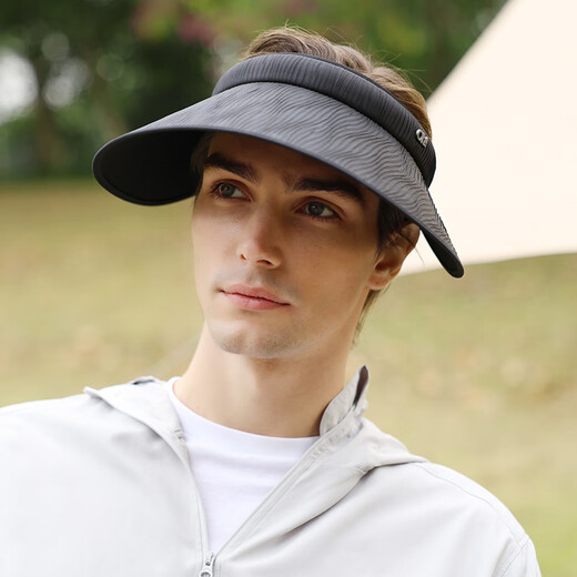 OhSunny big hat brim sun protection puff hat UV sun protection sky top hat dark night sky