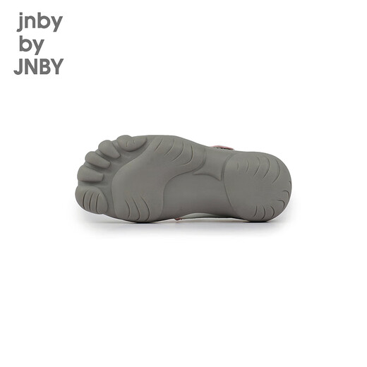 jnby by JNBY江南布衣童装轻便休闲运动鞋拼接感舒适春夏男女童儿童6O4M12860 673/灰粉系 34 码 （鞋长内径216mm）
