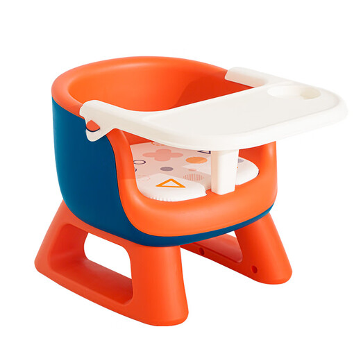 Rikang (rikang) baby dining chair, calling chair, baby learning chair, multi-functional children's dining table RK-X2009-2 Orange