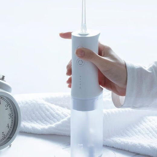 Mijia Electric Tooth Impulse Haushalt tragbares interdentales Wasserblätter oraler Reinigungsreinigungsausrüstung Mijia Electric Tooth Impulse MEO701 Unversiedelt und unterstützt den Versuchsgebrauch nicht