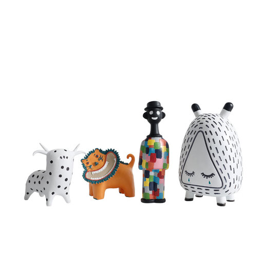 Ling Yuxun Customized Modern Cartoon Monster Animal Ornamente Kinderzimmer Haus Weichdekoration Design Wohnzimmer Desktop Vorlage Clown Man