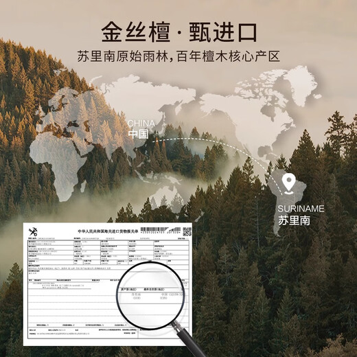 Shuwushuo century-old black gold sandalwood cutting board, mildew-proof, anti-bacterial and anti-cracking cutting board, household chopping board, 40*28*2.5cm