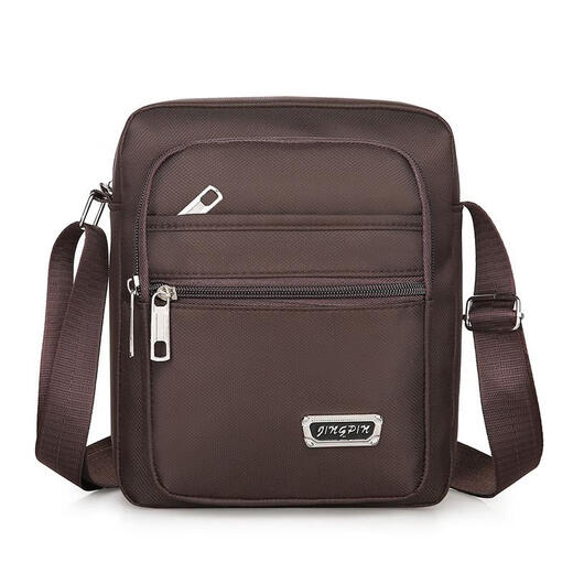 Sac à épaule décontracté Nanbowan Sac décontracté Oxford Tissu petit sac à dos pour hommes Sac crossbody décontracté sac