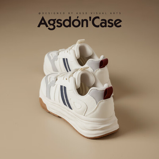 
Agsdon sneakers for women's summer new mesh breathable dissolved waffle shoes for women's casual shoes W151122 Milan 37
