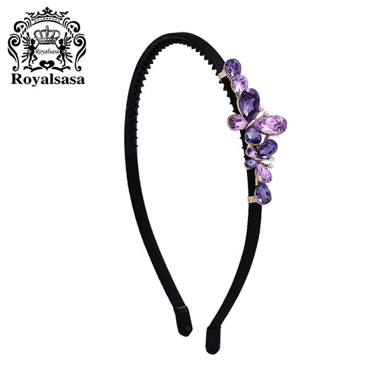 Royal sasa royal salsa hair hoop head accessories women's elegant rhinestone pressure hair head hoop adult celebrity hair accessories head hairpin