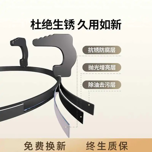 Bangdao gas stove bracket gas stove stove stove base bracket non-slip embedded accessories liquefied gas universal five-claw style 185mm non-slip and rust-resistant high temperature resistance