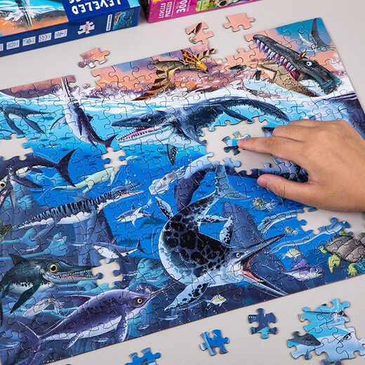 Puzzle d'espace 200 pièces de puzzle éducatif pour les enfants pour les garçons et les filles de plus de 6 ans pour développer un puzzle de dessin animé [300 pièces] Ocean Overlord (adapté à 8-9 ans)