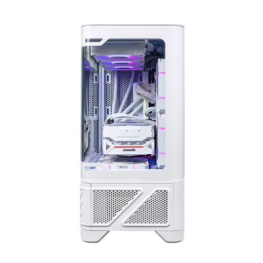 Colorful RTX 5090D 5080 5070 Ti White Vulcan graphics host 14700KF desktop assembly computer water-cooled DIY high-end e-sports game machine 14600KF+5070 White Vulcan host 32G+1T