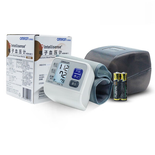 欧姆龙家庭装B Omron/HEM-8611 8613腕式全自动电子血压计便携家用 HEM-6121(6182升级款)