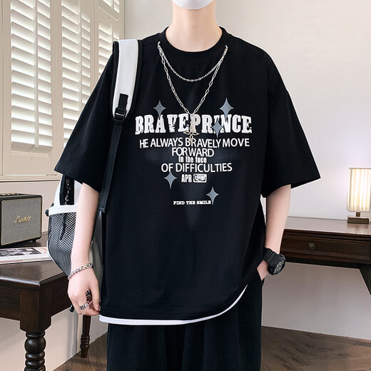 Boledi-Sommerkleidung, Junior- und Senior High School-Schüler, Baumwoll-Kurzärmel-T-Shirt, 13 hübsche, halbärische Kleidung, 12-jährige Jungen, halbärmelige Top, 693 Beige (einzelne kurzärmelige) hohe Qualität 160 m (70-98 Jin [Jin Equals ungefähr 0,5 kg]]]
