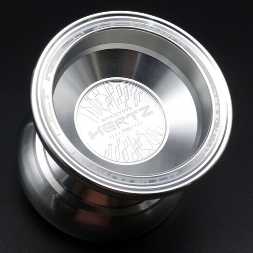 MAGICYOYOY03 赫兹 悠悠球 死睡眠高级竞技比赛专业溜溜球YOYO高端金属 炫目银镜面版（送配件大礼包）