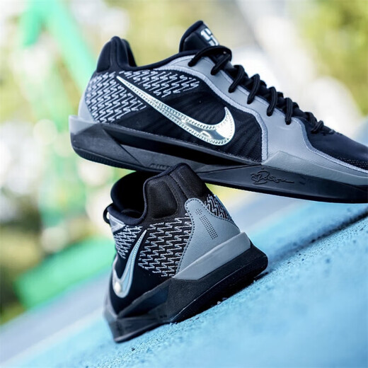 耐克（NIKE）abrina 2 紫黑萨布丽娜舒适低帮耐磨减震防滑男女实战运动篮球鞋 FZ1517-001黑灰 38.5