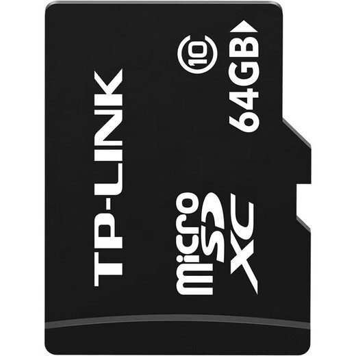普联（TP-LINK）64GB存储卡 Micro SD内存卡 视频监控摄像头专用 读速Class10 TF卡 兼容多设备 TL-SD64L